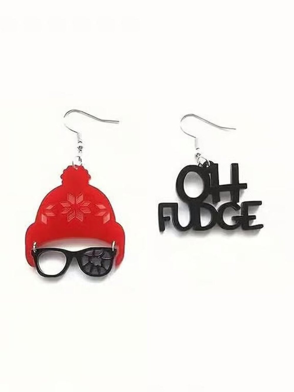 A Christmas Story OH FUDGE! Dangle Earrings